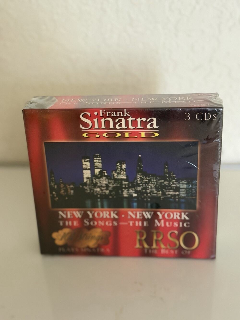 Frank Sinatra Gold 3 CD Box Set New York New York Songs Music Sealed